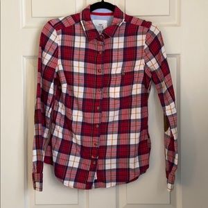 H&M flannel with elbow patches